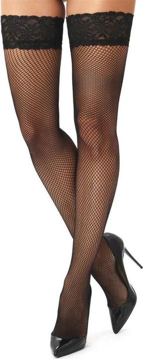 Produktbild Kotek KO H004 fishnet hold ups black S/M (S/M)