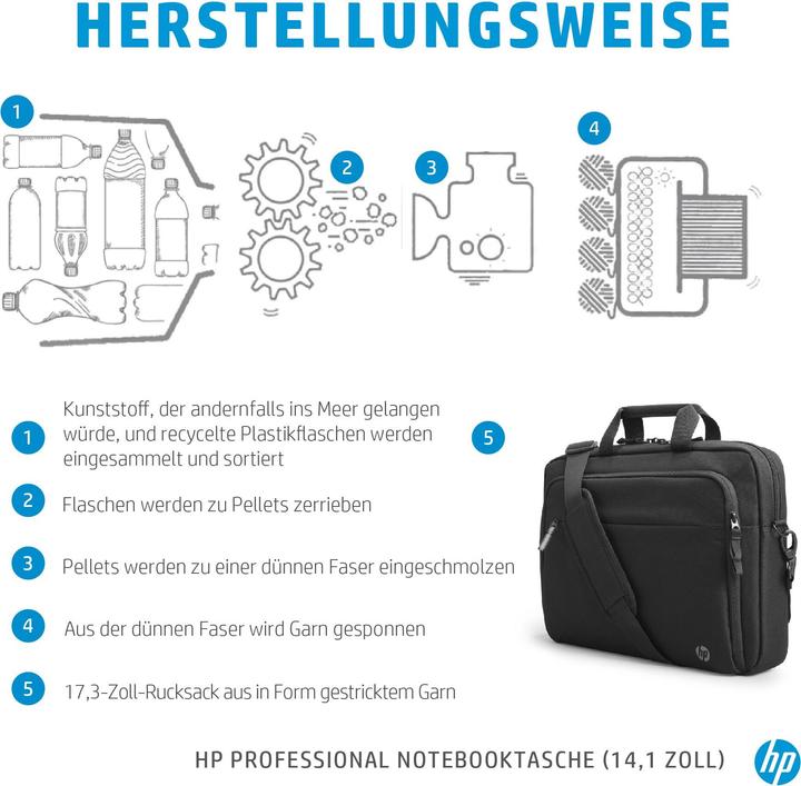 Produktbild HP Professional Notebook-Tasche (14.09", HP)