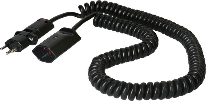Actual product image Max Hauri clip-clap TD extension spiralised H05VV-F3G1.0 (3.50 m, Type 13, Type 12)