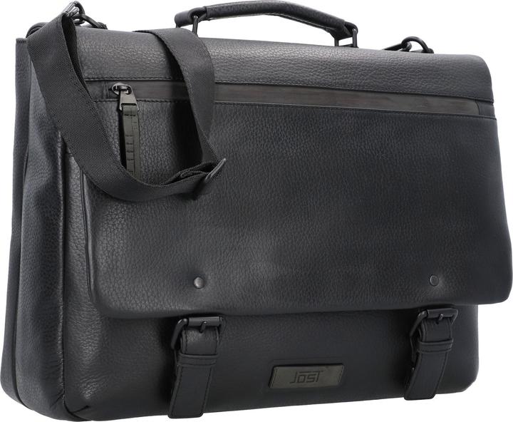 Actual product image Jost Stockholm briefcase leather 43 cm laptop compartment (18.30")