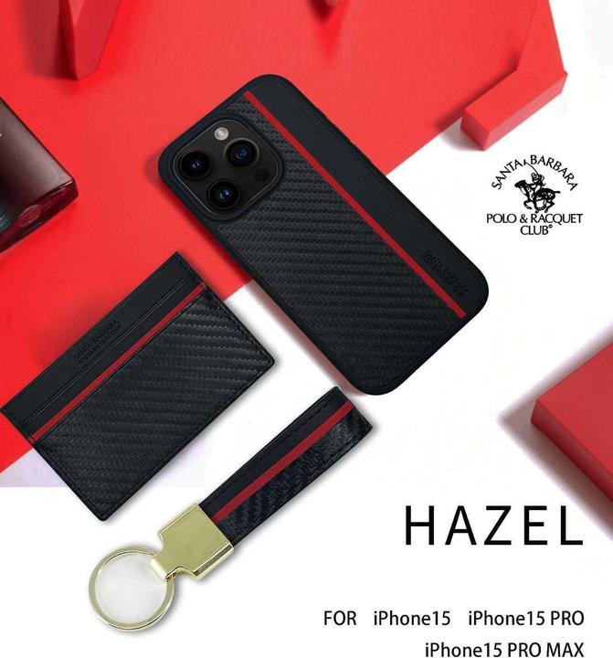 Immagine prodotto Santa Barbara Polo Apple Hazel (Astuccio, Portacarte, Portachiavi) (Apple iPhone 15 Pro)