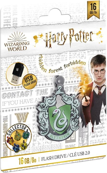 Image du produit Emtec Harry Potter Collector Slytherin (16 Go, USB-A, USB 2.0)
