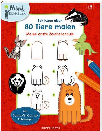 Actual product image I can paint over 80 animals