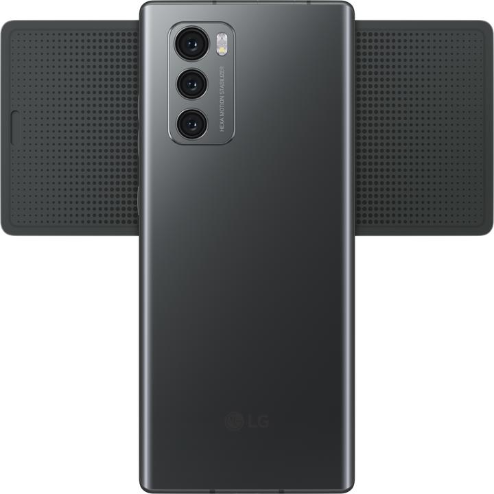 Image du produit LG Wing (128 Go, Aurora Gray, 6.80", Double SIM hybride, 64 Mpx, 5G)
