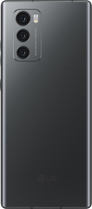 Image du produit LG Wing (128 Go, Aurora Gray, 6.80", Double SIM hybride, 64 Mpx, 5G)