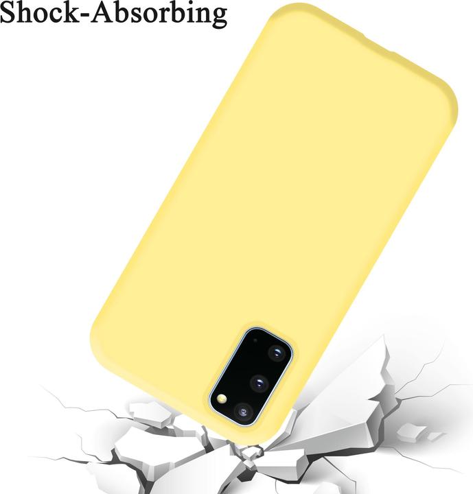 Produktbild Cadorabo TPU Liquid Silicone Case Cover (Samsung Galaxy S20+)