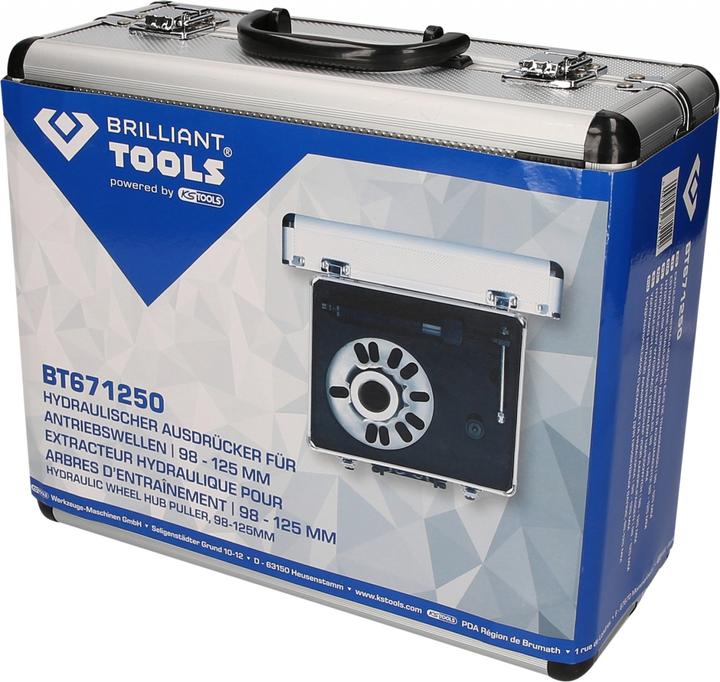 Image du produit Brilliant Tools Extracteur hydraulique pour arbres de transmission, 98 mm - 12,5 cm
