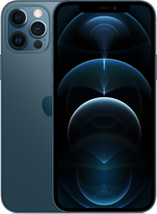 Produktbild Apple iPhone 12 Pro (512 GB, Pacific Blue, 6.10", SIM + eSIM, 12 Mpx, 5G)