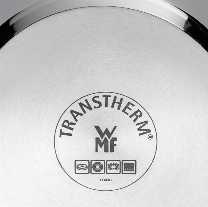 Produktbild WMF Schnellkochtopf 3tlg 4,5+3,0l Dampfkochtopf Perfect Premium Induktion (22 cm, Dampfkochtopf, Edelstahl)