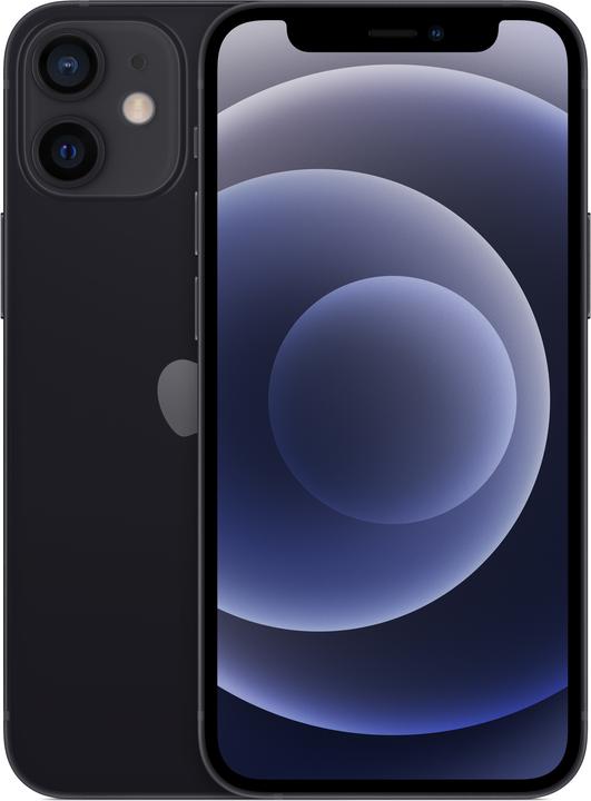 Apple iPhone 12 mini (64 GB, Black, 5.40", SIM + eSIM, 12 Mpx, 5G)