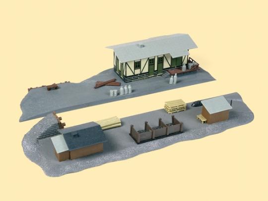 Actual product image Auhagen 14451 N Freight shed with loader