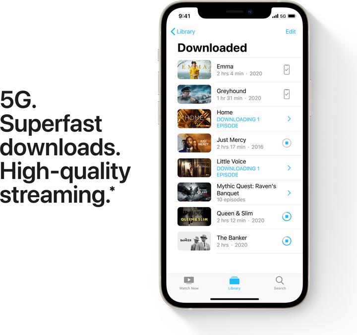 Produktbild Apple iPhone 12 mini (128 GB, White, 5.40", SIM + eSIM, 12 Mpx, 5G)