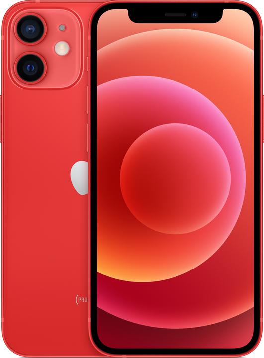 Produktbild Apple iPhone 12 mini (128 GB, (PRODUCT)​RED, 5.40", SIM + eSIM, 12 Mpx, 5G)