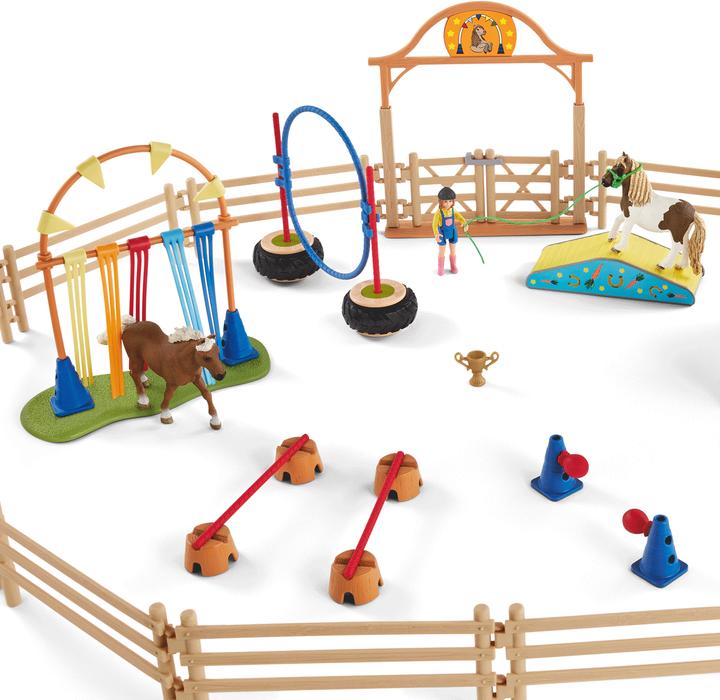 Actual product image Schleich Agility at the horse box