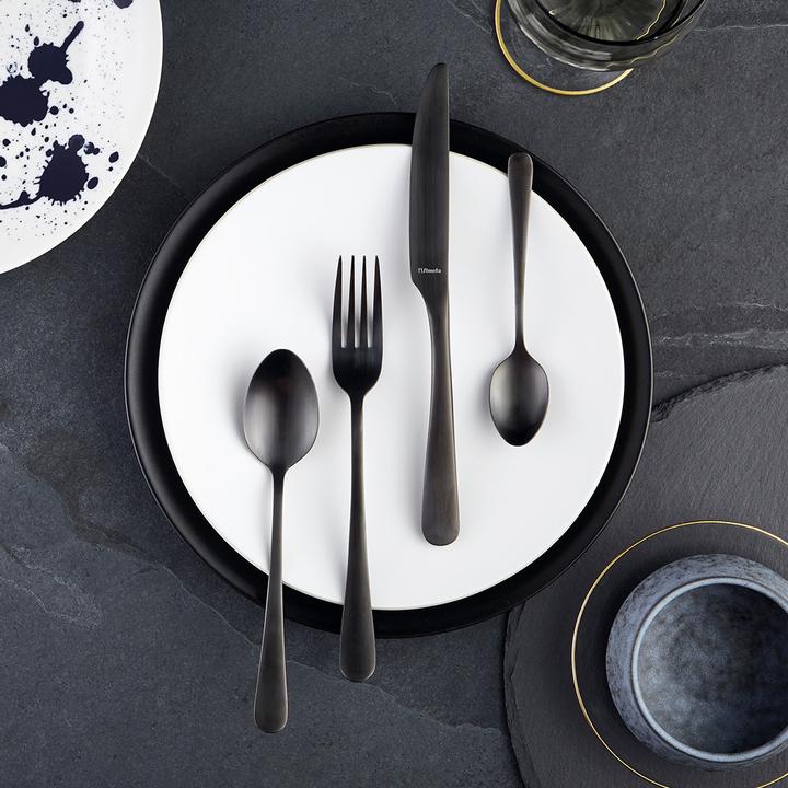Produktbild Amefa AUSTIN Besteckset 16-teilig PVD schwarz (16 Stück, Besteck Set)