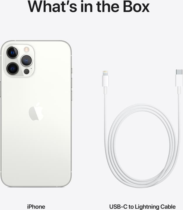 Immagine prodotto Apple iPhone 12 Pro Max (128 GB, Argento, 6.70", SIM + eSIM, 12 Mpx, 5G)