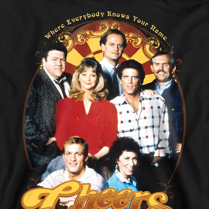 Actual product image Cheers Unisex Adult Group Shot Sweatshirt (S)