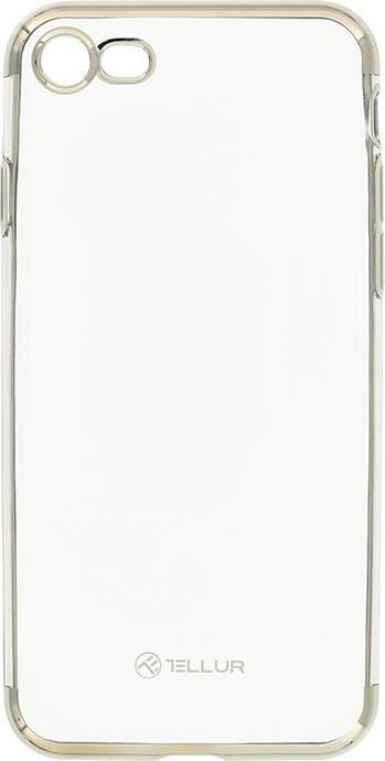 Image du produit Tellur Coque Silicone Electroplated pour iPhone 8 argenté (Apple iPhone 8)