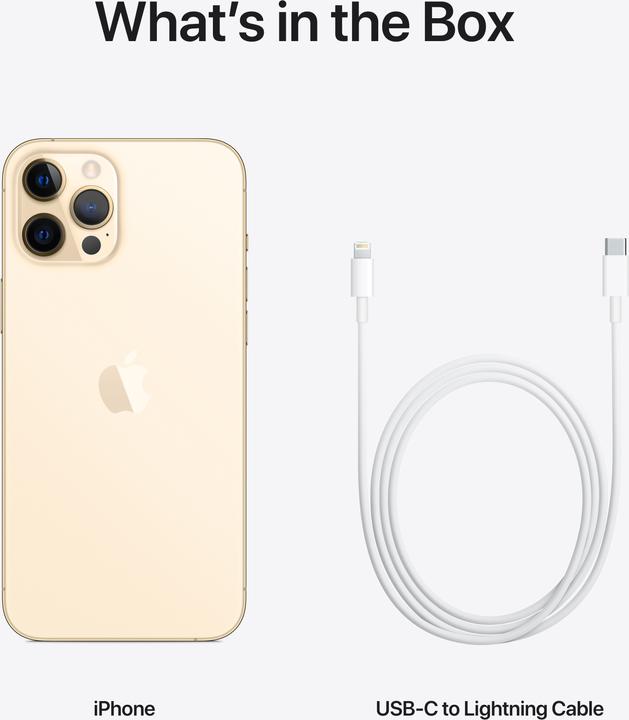 Actual product image Apple iPhone 12 Pro Max (128 GB, Gold, 6.70", SIM + eSIM, 12 Mpx, 5G)
