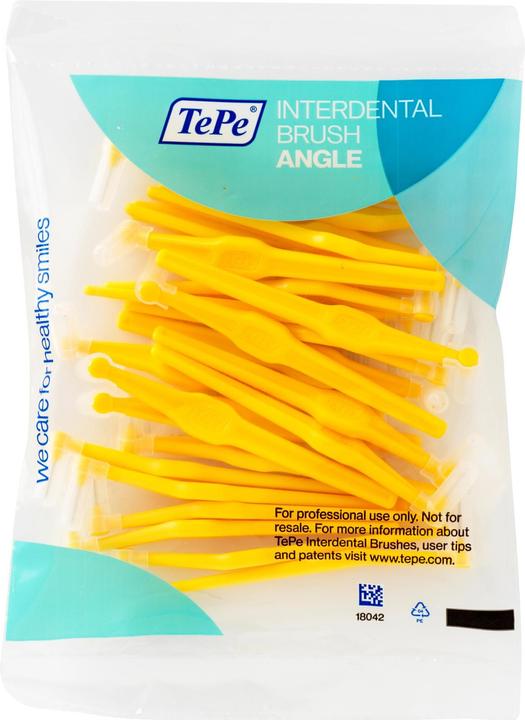 TePe Angle interdental brush MULTIPACK yellow (25 x, 4 mm)