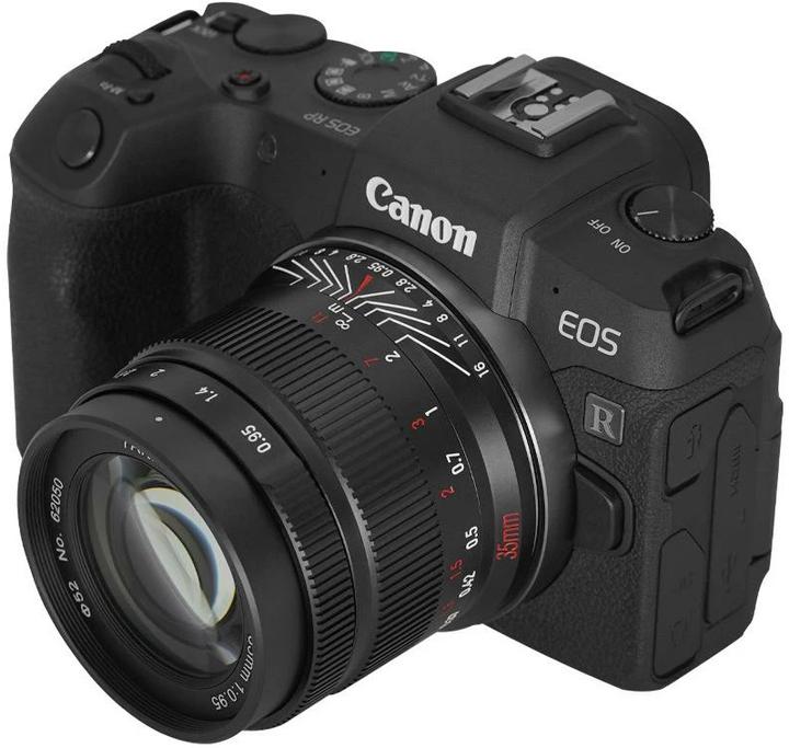 Actual product image 7artisans Fixed focal length 35mm F/0.95 - Canon RF (Canon RF, APS-C / DX)