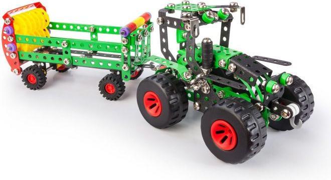 Actual product image Alexander Constructor - Tractor with manure spreader "Fred & Stinky