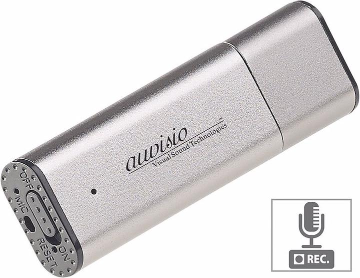 Actual product image Auvisio Digital voice recorder (8 GB)