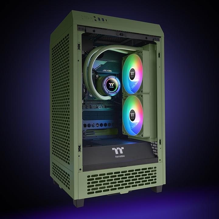 Image du produit Thermaltake TH280 V2 ARGB Sync CPU Liquid Cooler All-In-One gn