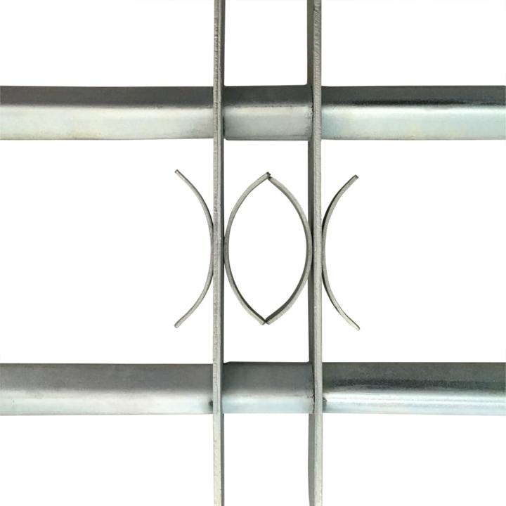 Actual product image Diverse Hardware Fenstergitter Verstellbar mit 2 Querstäben 500-650 mm