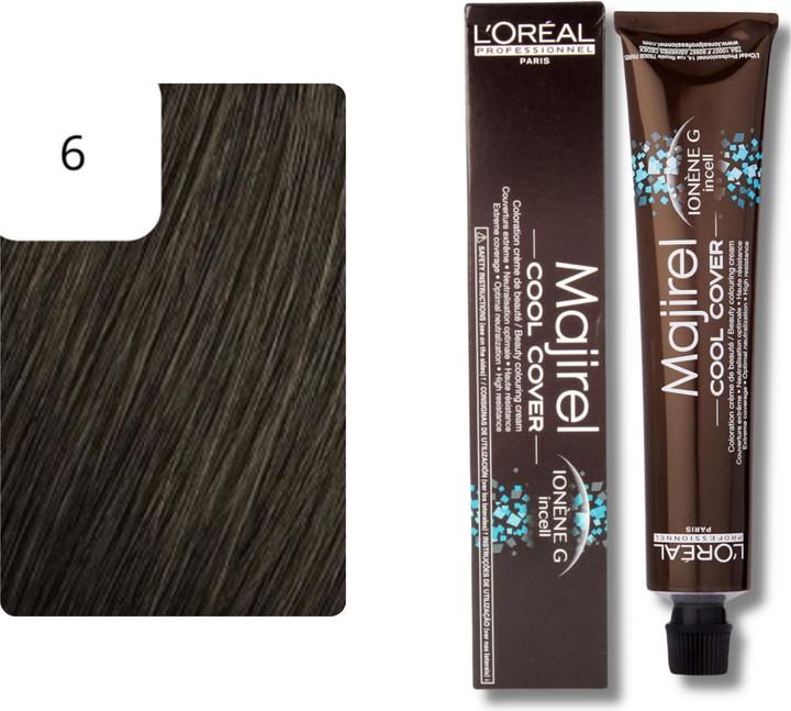 Actual product image L'Oréal Professionnel Majirel Cool Cover (6 Dark blond)