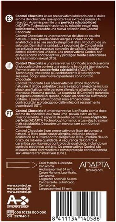Immagine prodotto Control Preservativi Adapta Al Cioccolato 12 Unità (12 pz.)
