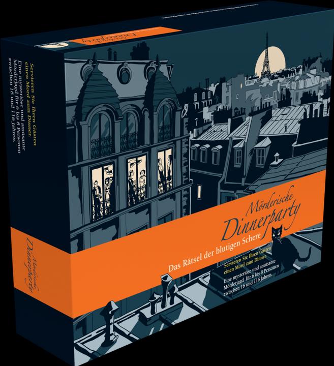 Image du produit Dîner meurtrier Le mystère des ciseaux ensanglantés (Allemand)