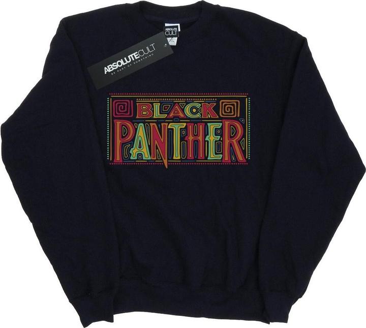 Image du produit - Sweat BLACK PANTHER TRIBAL LOGO - Garçon (128)
