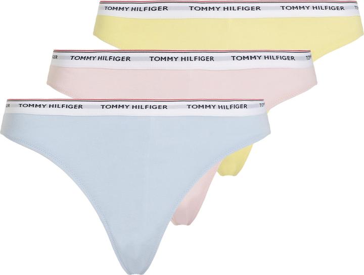 Tommy Hilfiger 3er-Pack Tanga-Höschen für Damen (S, 3er Pack)