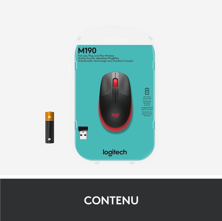 Actual product image Logitech M190 (Wireless)