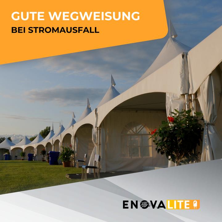 Produktbild Enovalite LED-Fluchtwegleuchte, 6 W, Twin-Spot, Wandmontage