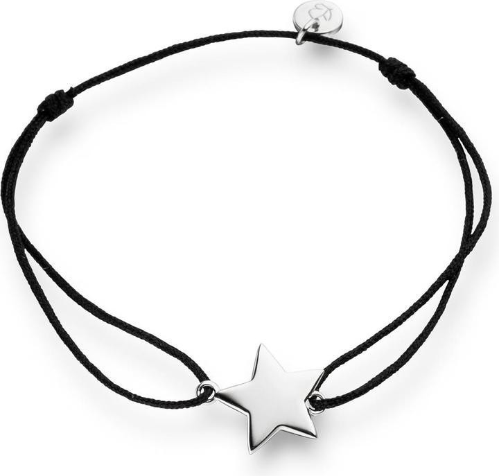 Immagine prodotto Glanzstücke München Stella da donna in argento 15,0 - 22,0 cm, regolabile in modo flessibile - 6132 (22 cm, Argento)