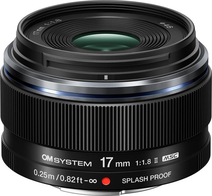 Image du produit OM System M.Zuiko Digital ED 17mm F/1.8 II MFT (Micro Four Thirds, Micro Four Thirds)