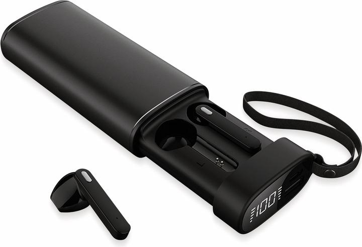 Produktbild NABO T POWER True Wireless Kopfhörer Powerbankfunktion 3000 mA