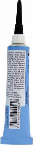 Produktbild Pebeo Setasilk Wasser-Gutta Tube mit Kanüle (Weiss, 20 ml)