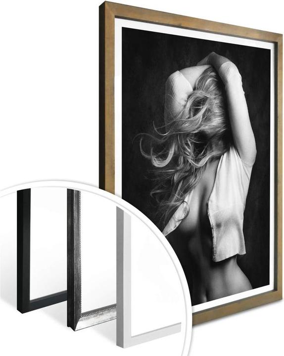 Produktbild Trenddeko Blondes Haar (30 x 40 cm)