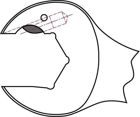 Immagine prodotto Kraftwerk Chiave a cricchetto per anelli di forcella D-CLICKRAFT. (9 mm)