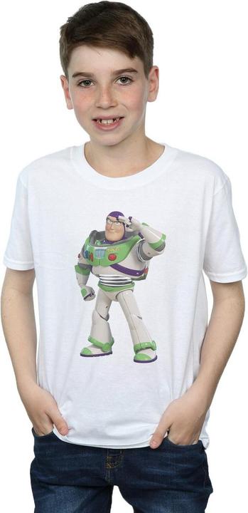 Actual product image Disney Boys Toy Story Buzz Lightyear Standing T-Shirt (140, 146)