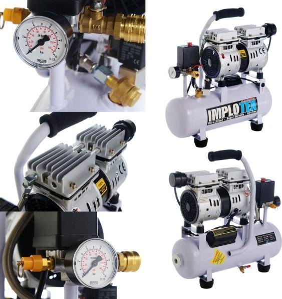 Produktbild Implotex Flüsterkompressor NEW-325 (8 Bar, 89 l)