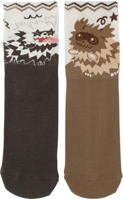 Produktbild Pokémon Zigzagoon & Galarian Zigzagoon Pokémon-Socken (23-25cm) (36 - 42)