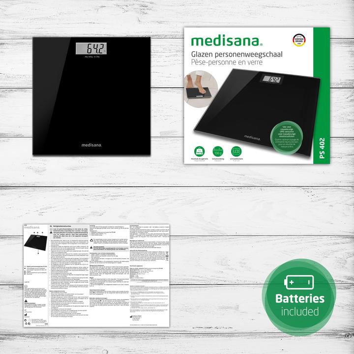Actual product image Medisana PS 402 - BNX Personal Scale (180 kg)