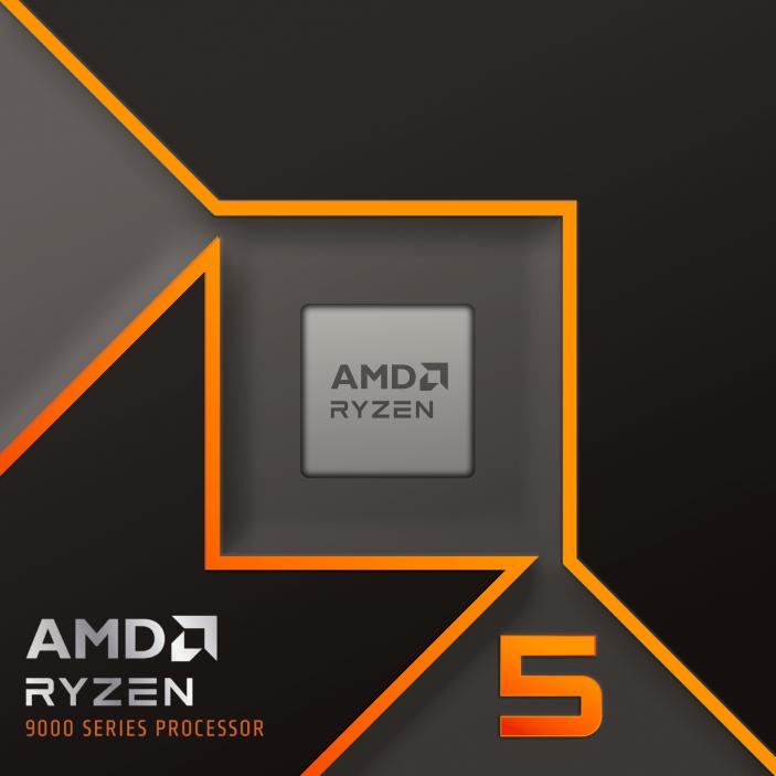 Produktbild AMD Ryzen 5 9600X (AM5, 3.90 GHz, 6 -Core)