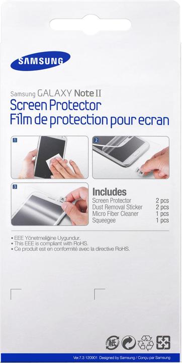 Immagine prodotto Samsung Protettore di schermo ETC-G1J9W (1 Pezzo/i, Samsung Galaxy Note 2)