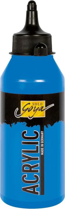 Actual product image Kreul Basic acrylic 250ml (Primary blue, 250 ml)
