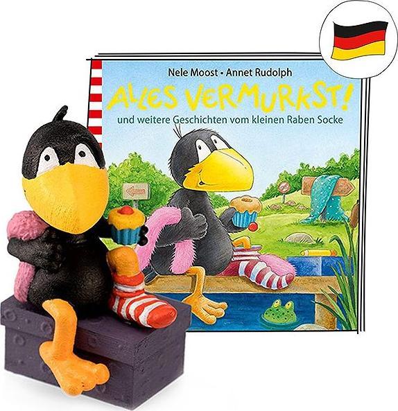 Actual product image Tonies The little raven sock - all messed up (German)